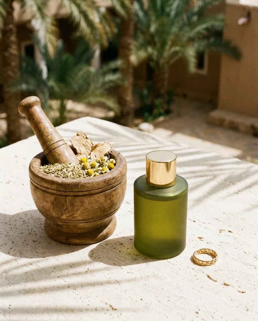 دار العافية — مكوّنات طبيعية